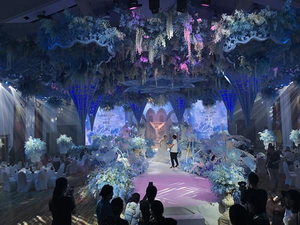 北京香格里拉酒店宴會廳燈光設計效果